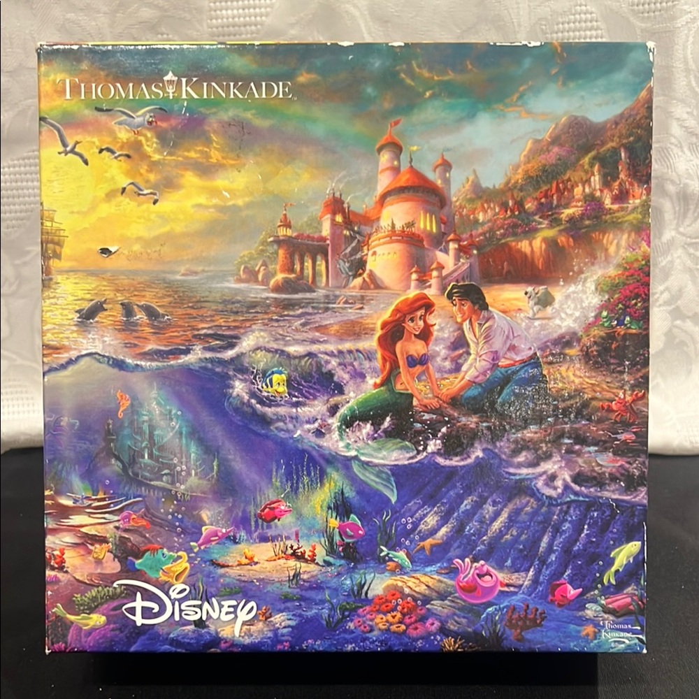 Thomas Kinkade Disney Dreams The Little Mermaid 750 Pc. Puzzle